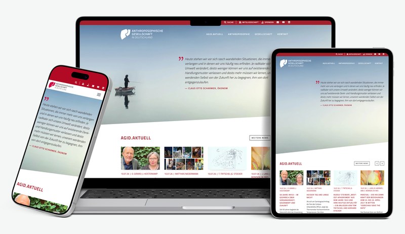 TYPO3-Multisite-Plattform für über 20 Webauftritte für Anthroposophische Gesellschaft in Deutschland