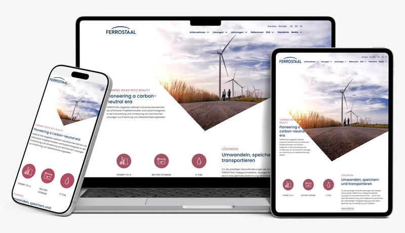 Globales Industrie- & Engineering-Portal für Ferrostaal